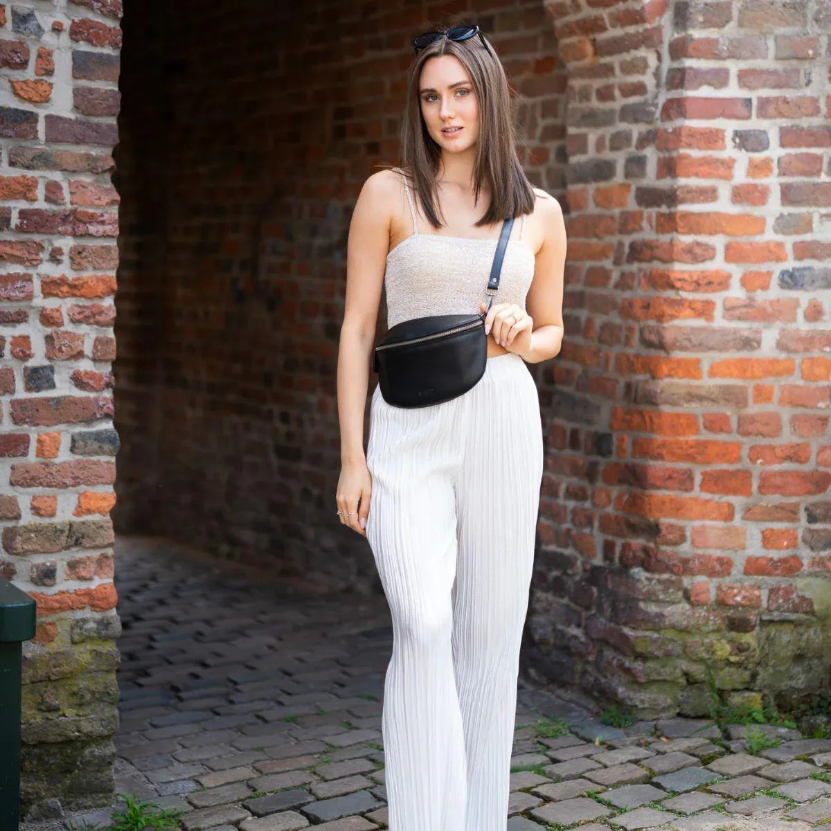 Sparwell | Kalyn | Leren crossbody tas