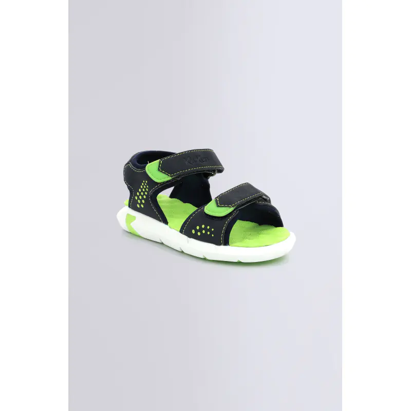JUMANGAP BLEU FONCE VERT SANDALES Synthétique Garçon