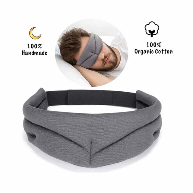 Sovmask 3D i ekologisk bomull