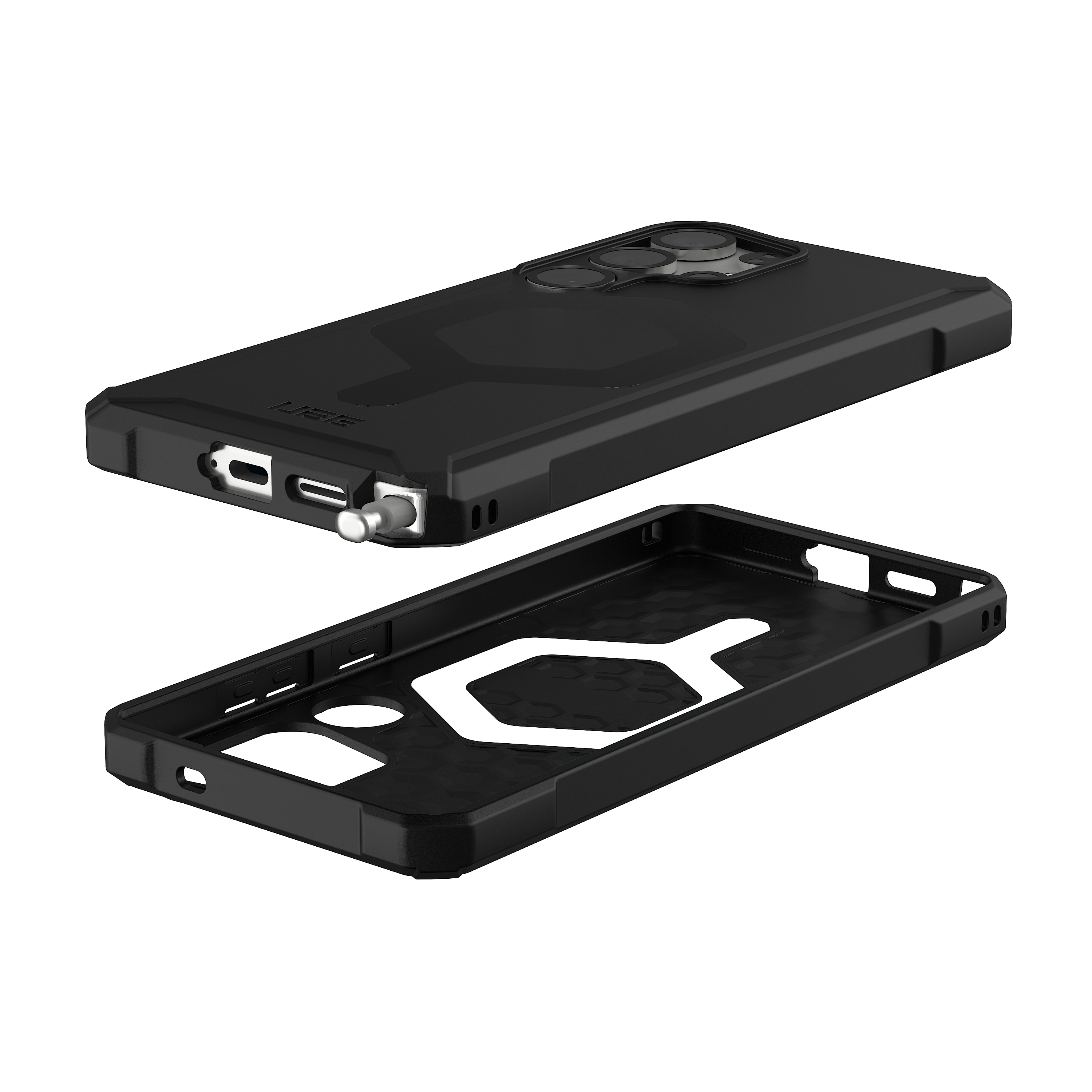 Samsung Galaxy S25 Ultra Schutzhülle Essential Armor MagSafe-Modul (214492114040) - Schwarz