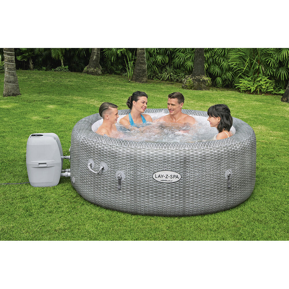 Spa gonflable Lay-Z-Spa® Honolulu Bestway 4 à 6 places Ø196 x H71 cm