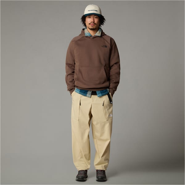 Sweatshirt THE NORTH FACE RAGLAN BOX NSE HOODIE SMOKEY BROWN