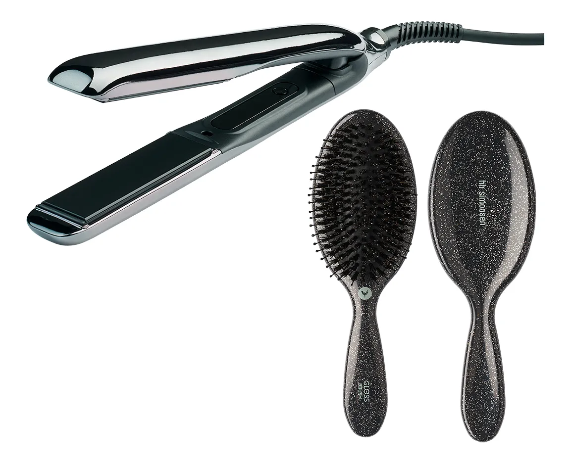 HH Simonsen True Divinity   Gloss Brush Gun Metal - 1 stk.