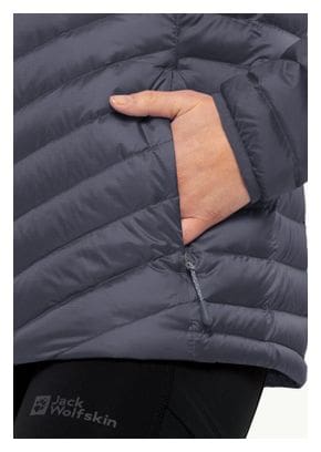 Doudoune Femme Jack Wolfskin Passamani Gris