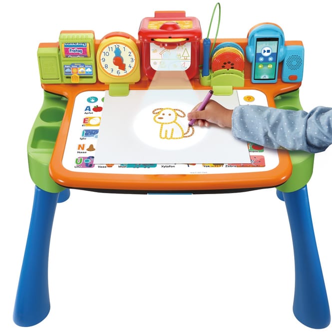 VTech - 5-in-1 Magischer Schreibtisch - blau