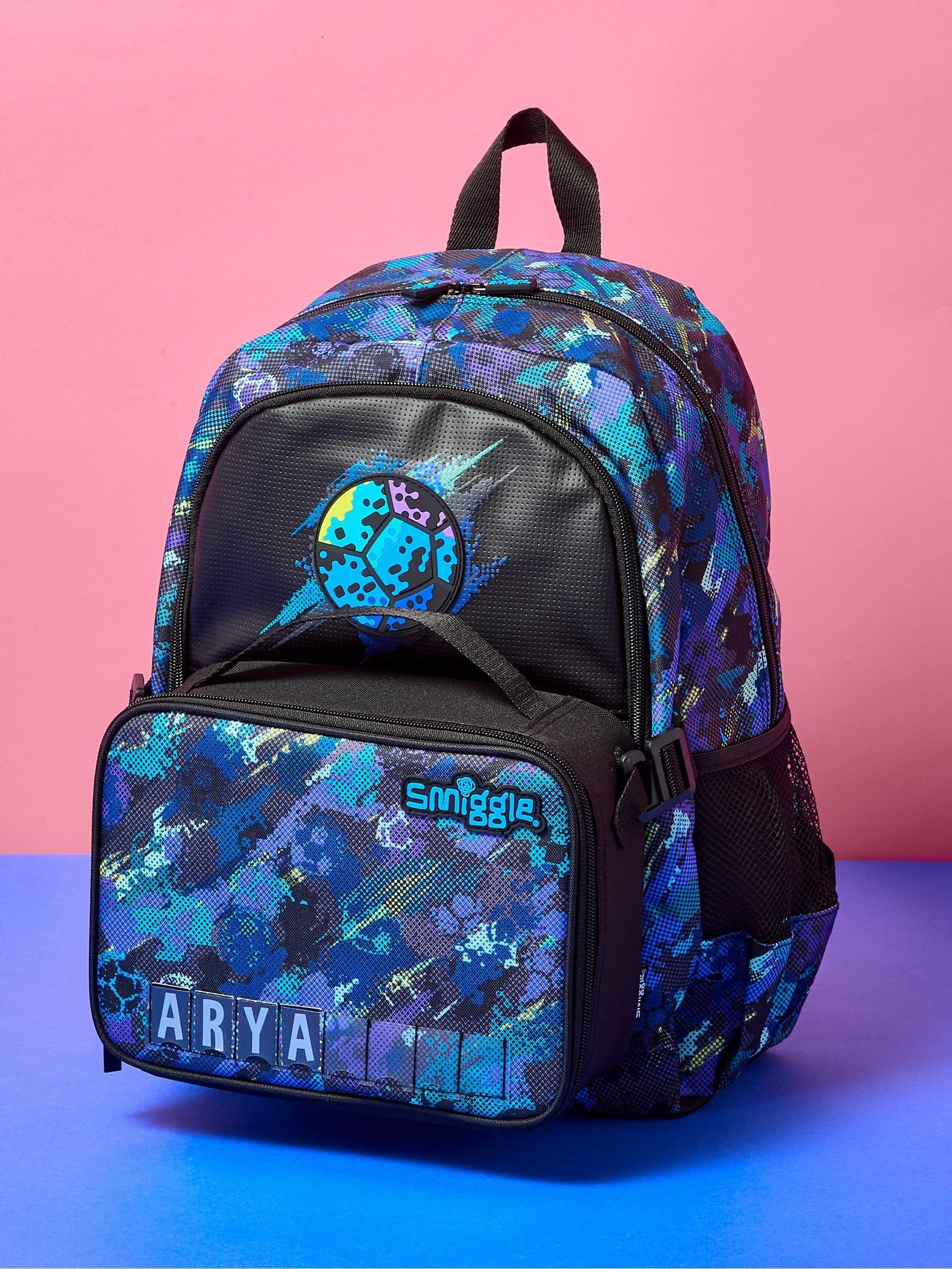 Blauw - Smiggle Trailblazer Classic Attach Backpack