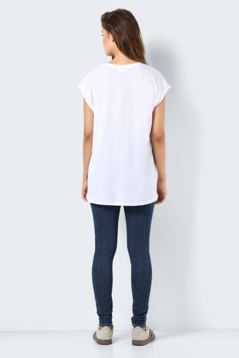 Noisy may witte dames t-shirt