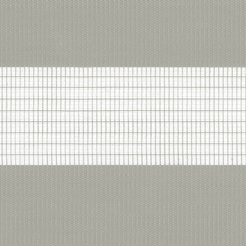 Decosol duo rolgordijn lichtdoorlatend t.b.v. draaikiepraam grijs (kleurnr. 4313) 77x160 cm (bxh)