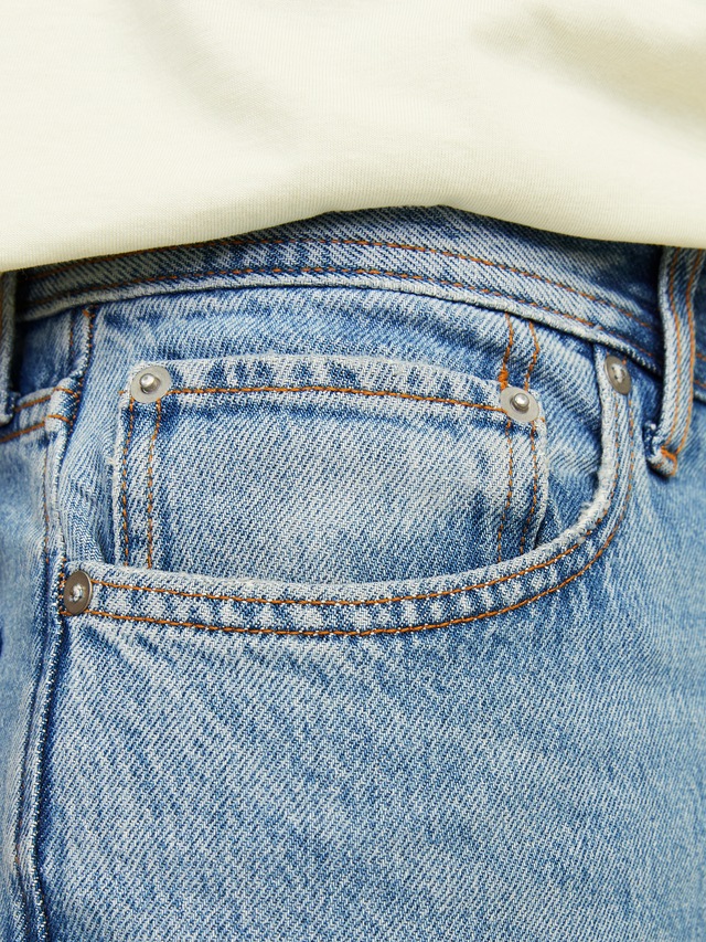 Jack & Jones Relax-fit-Jeans »JJIALEX mit cleanem Look und Taschenvielfalt«, mit Gürtelschlaufen