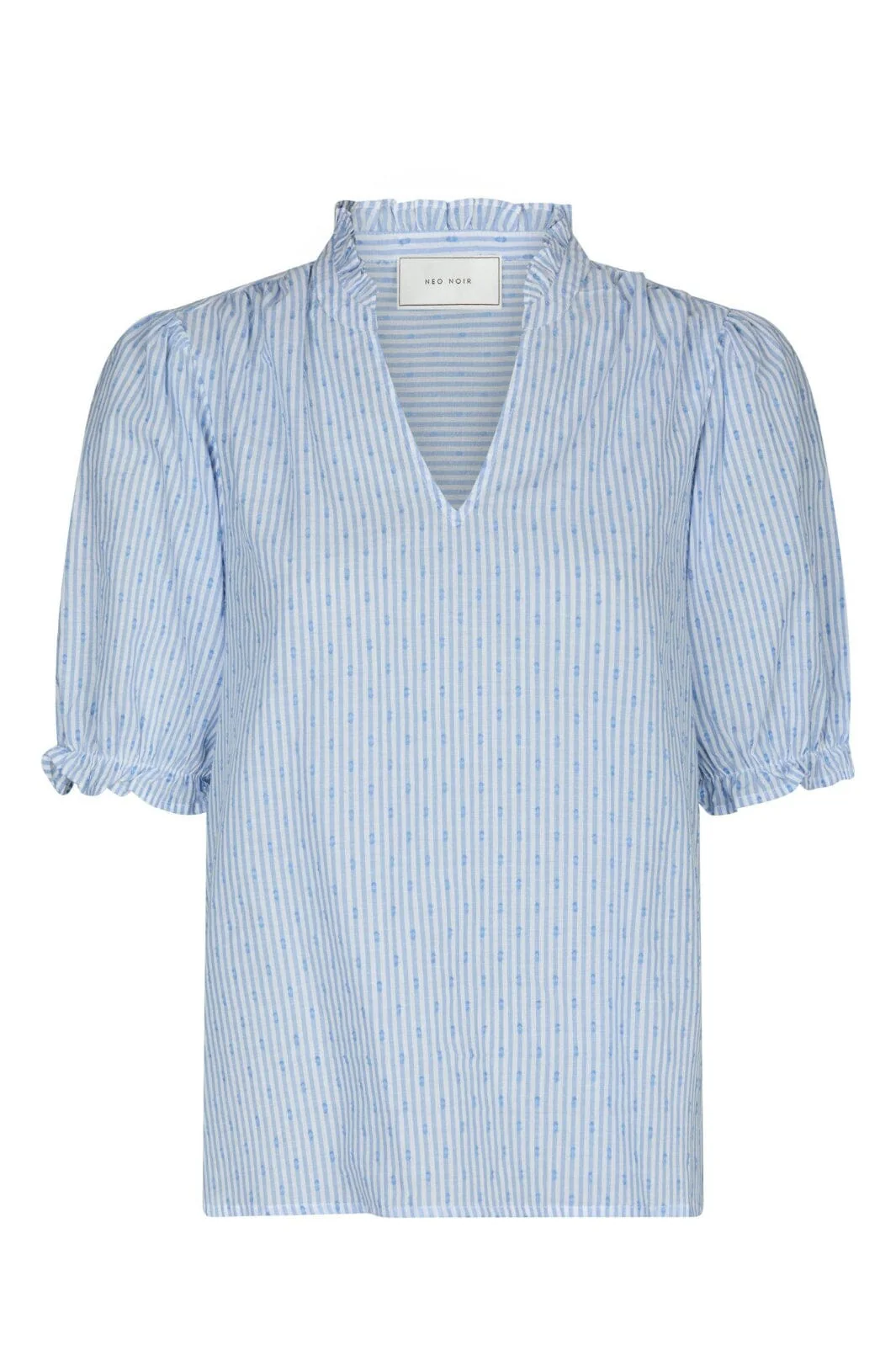 Neo Noir Odesa Dot Stripe Blouse 166039