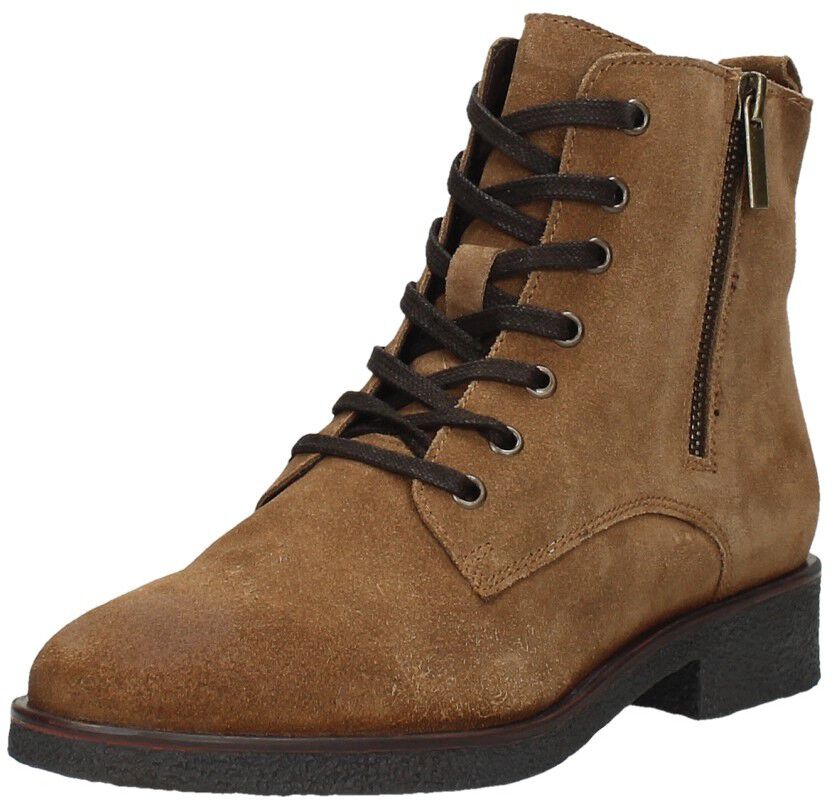 Sub55 Dames veterschoenen cognac
