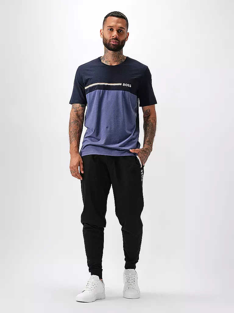 BOSS Loungewear T-Shirt blau