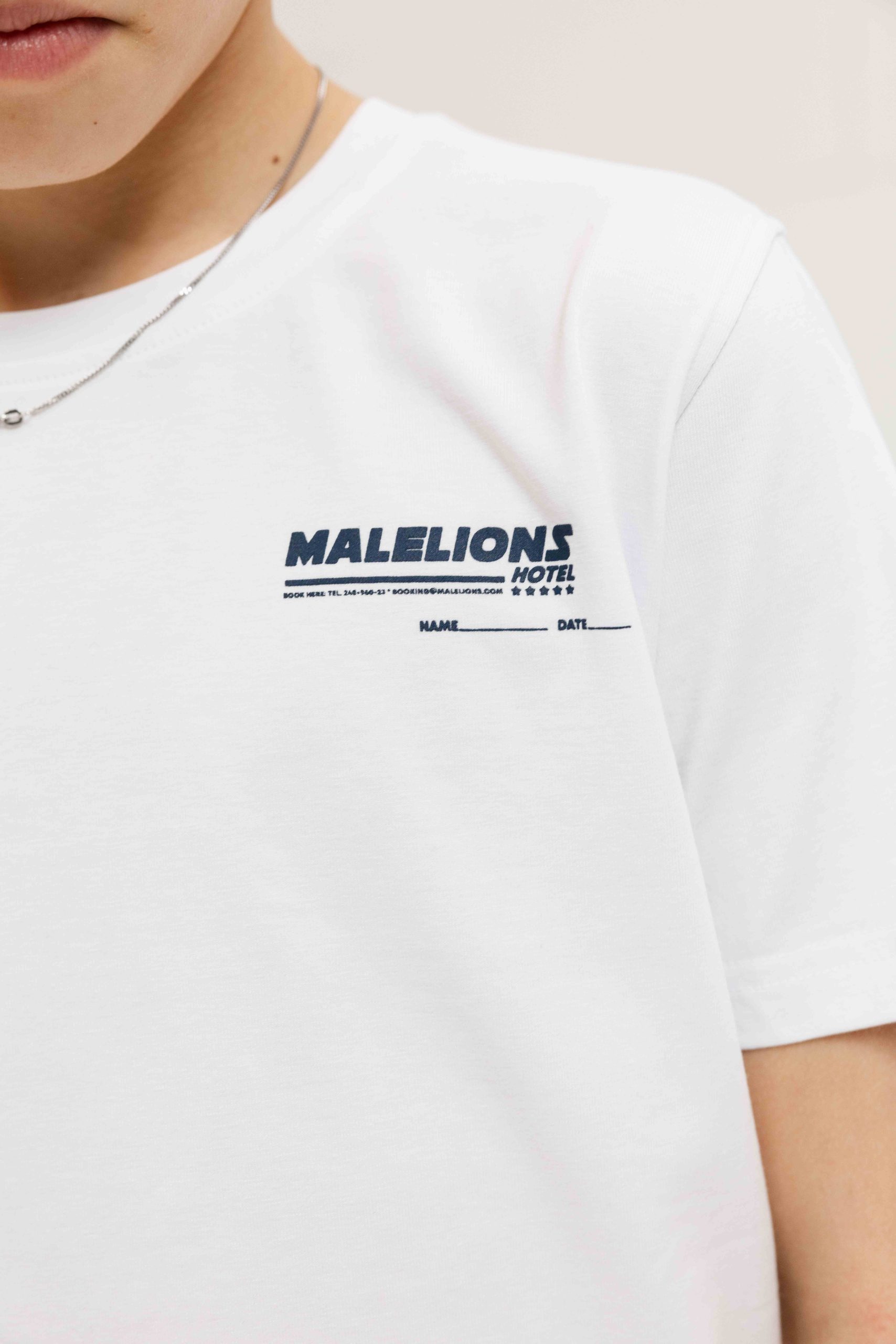 Malelions Paradise T-Shirt Kids Wit