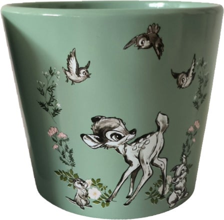 Disney bloempot Bambi groen D 14,5 H 14 cm