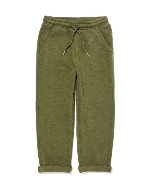 pantalon sweat enfant vert