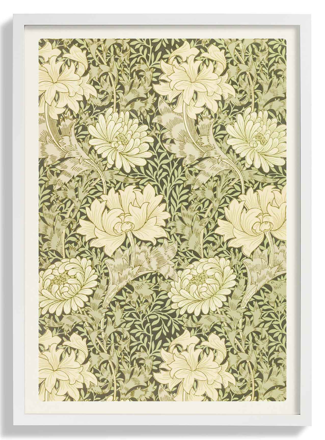 William Morris Chrysantheme-Muster