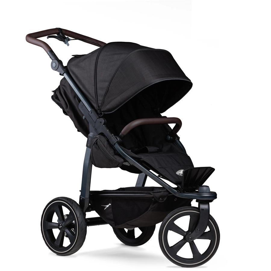 tfk Sportkinderwagen Mono 2 mit Luftkammerrad Set schwarz