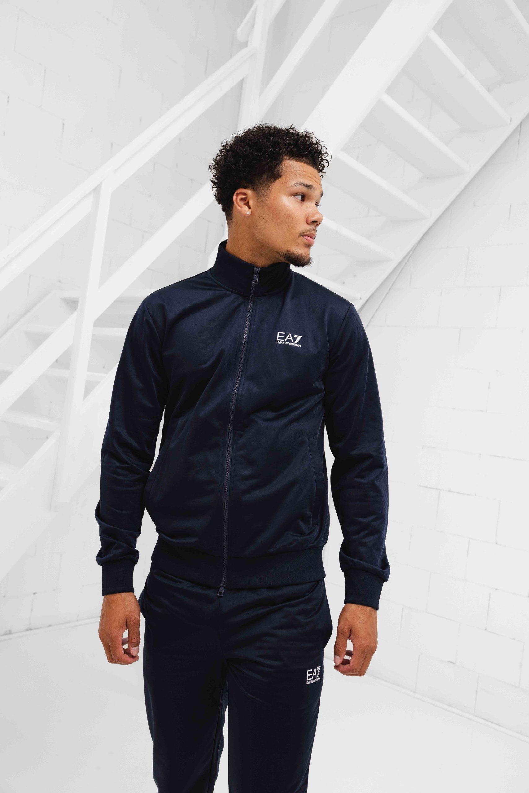 EA7 Emporio Armani 8NPV65 Trainingspak Heren Donkerblauw