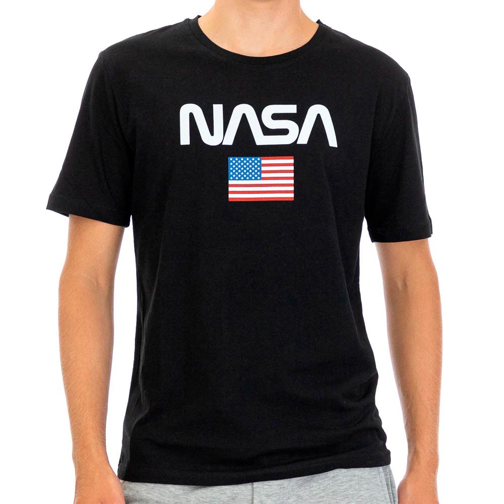Nasa T-Shirt Noir Homme Nasa 40T