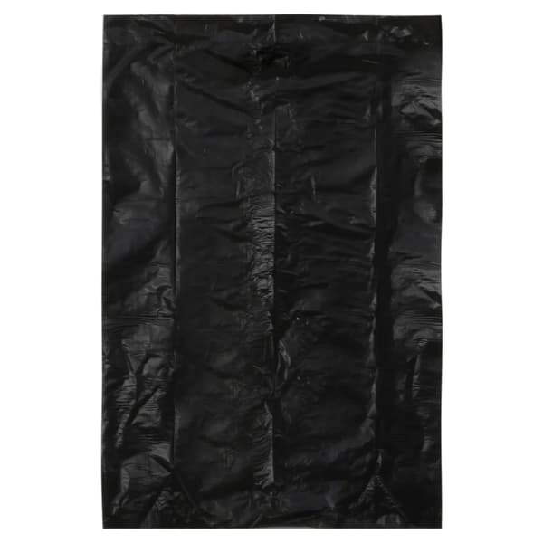 vidaXL Bæsjposer 750 stk svart 30x20 cm PE