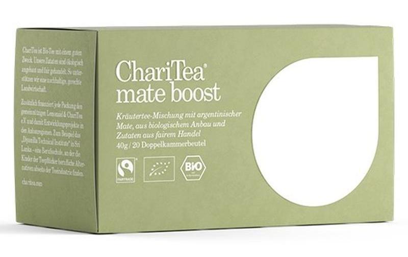 Teebeutel Mate Boost 20 x 2 gKräutertee-Mischung mit argentinischer Mate
