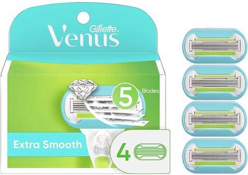 Gillette - Venus Extra Smooth - Vervangende Messen - 4 st
