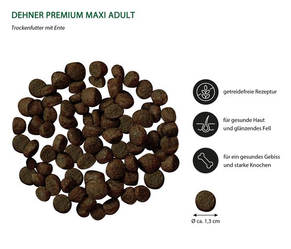 Dehner Premium Trockenfutter für Hunde Maxi