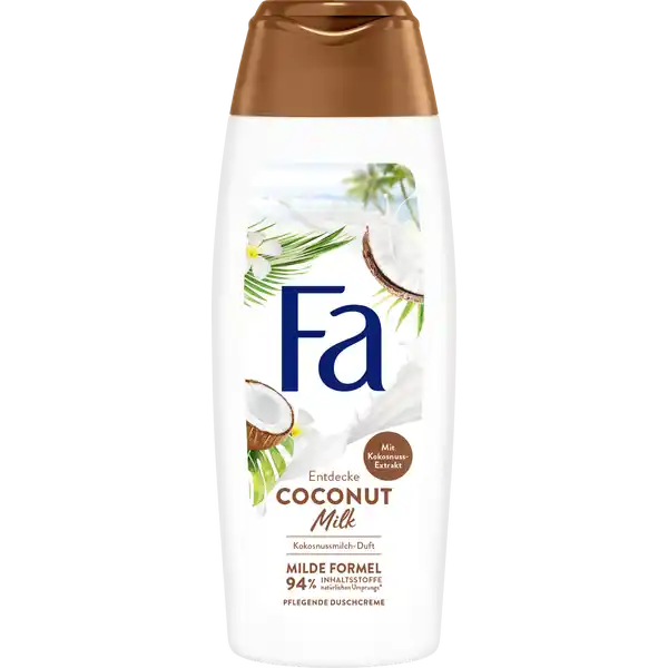 Pflegende Duschcreme Entdecke Coconut Milk