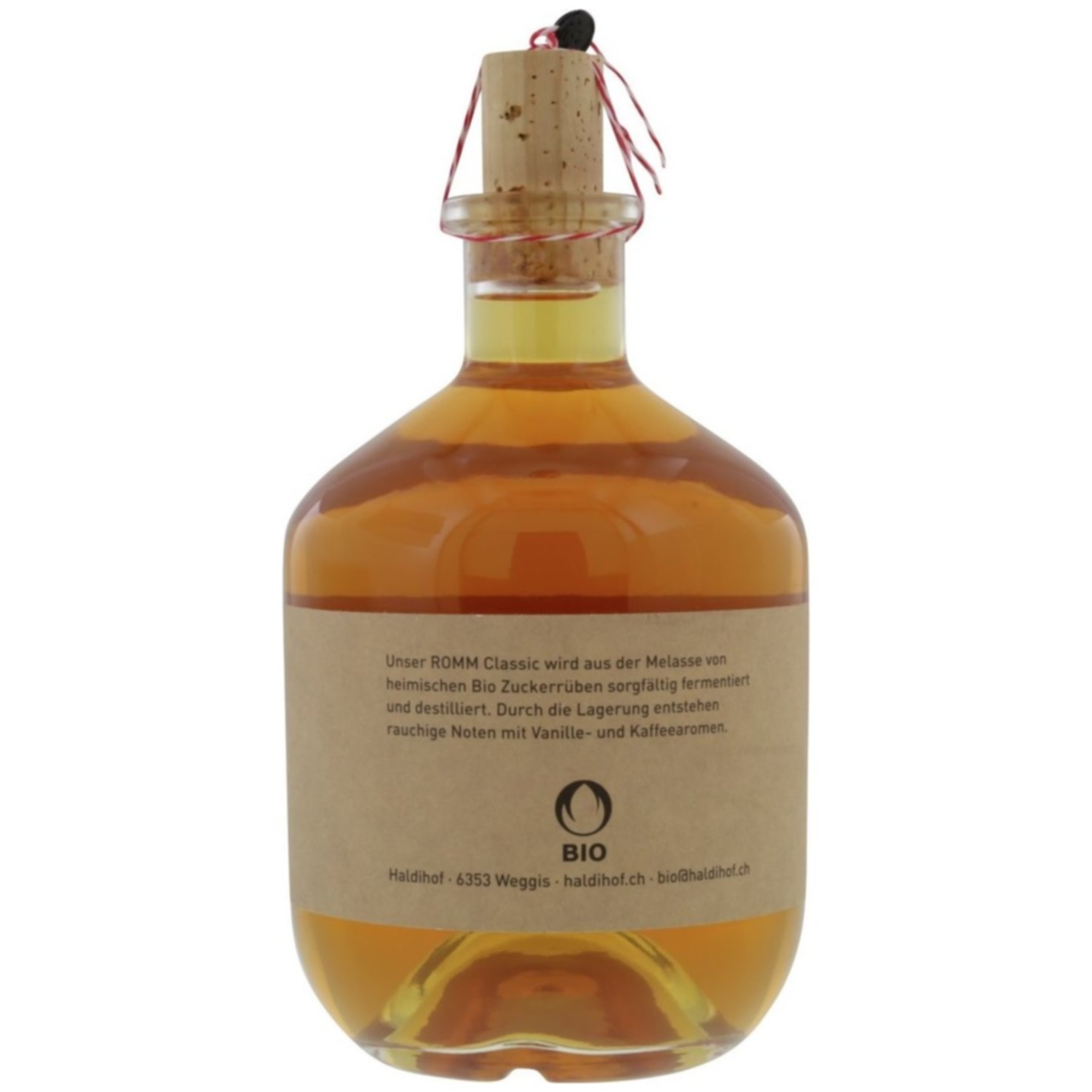 Haldihof Bio Romm Classic Rum -70cl