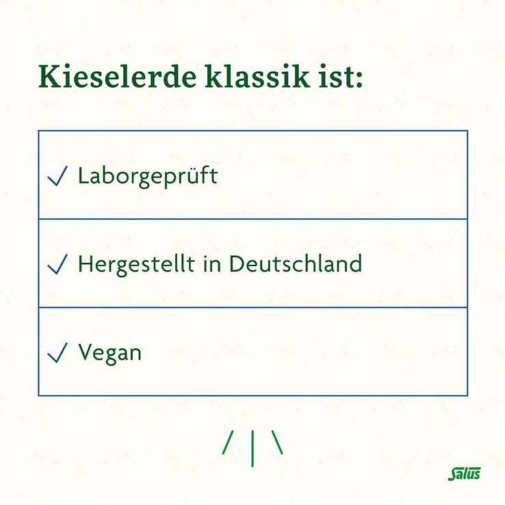 Kieselerde KLASSIK Tabletten Salus, 120 St