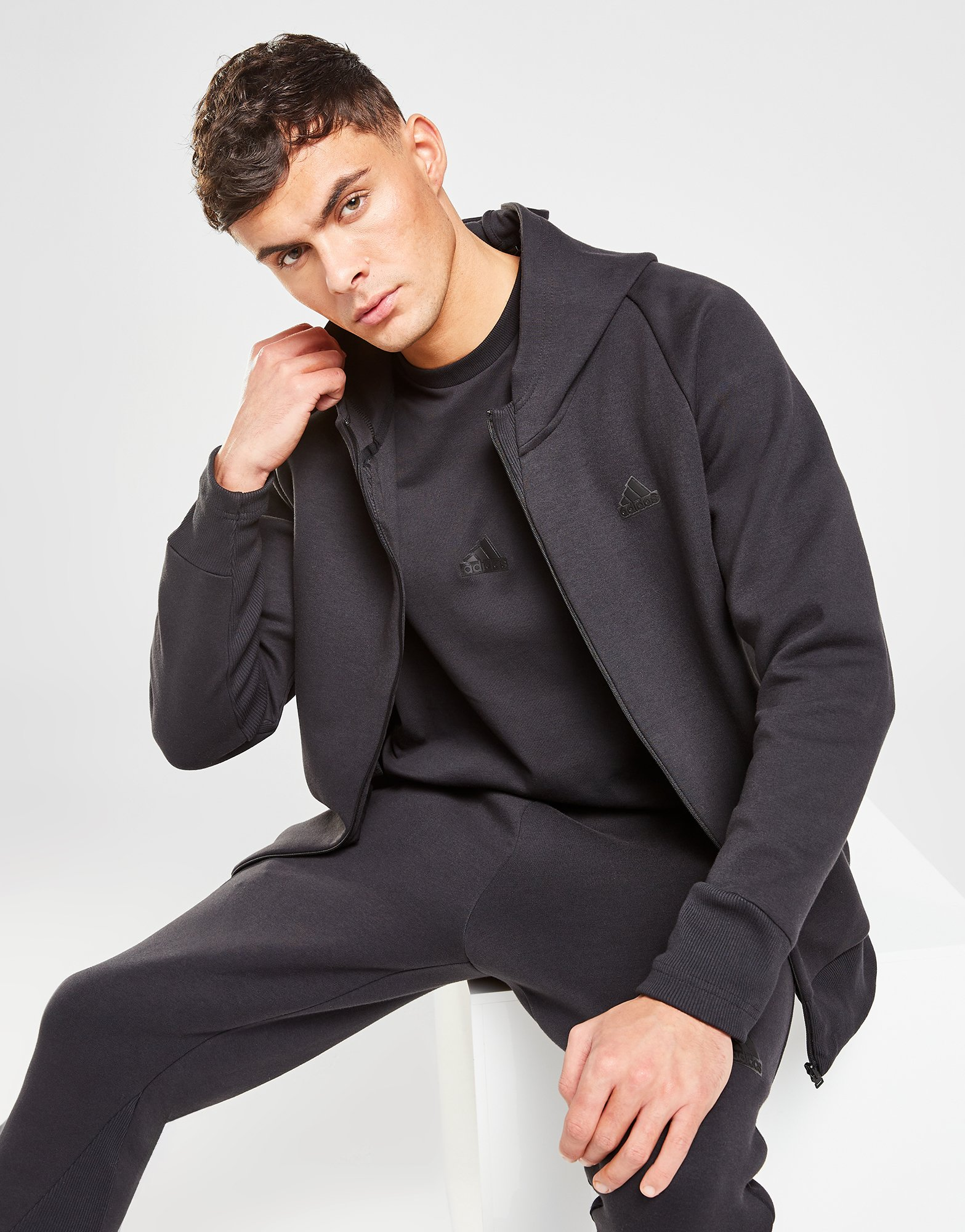 adidas Originals Veste de survêtement à capuche entièrement zippée Z.N.E. Premium
