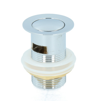 Atlantic wastafelafvoerplug Click pop-up Chroom