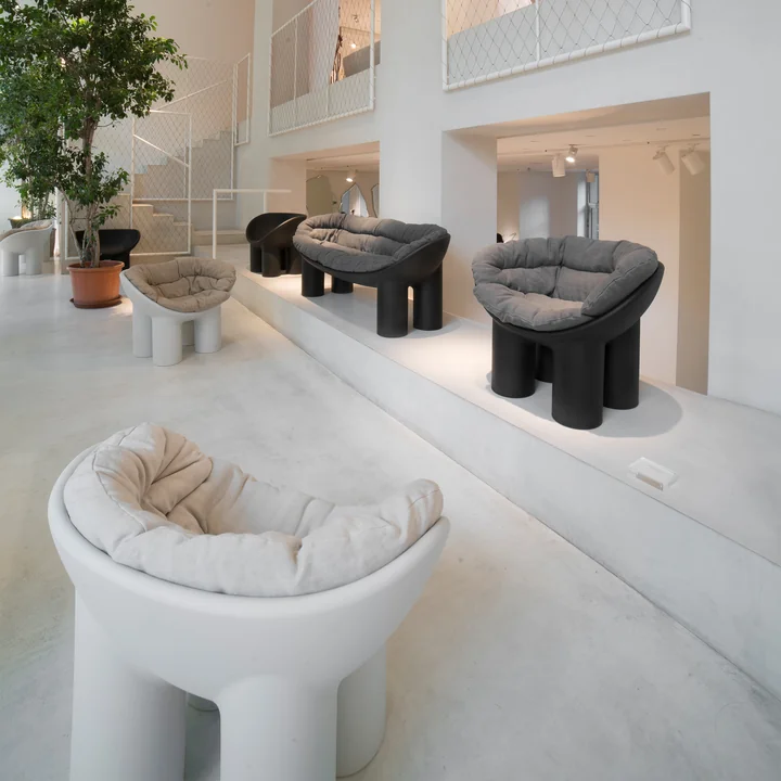 Driade - Roly Poly Armchair, ocker