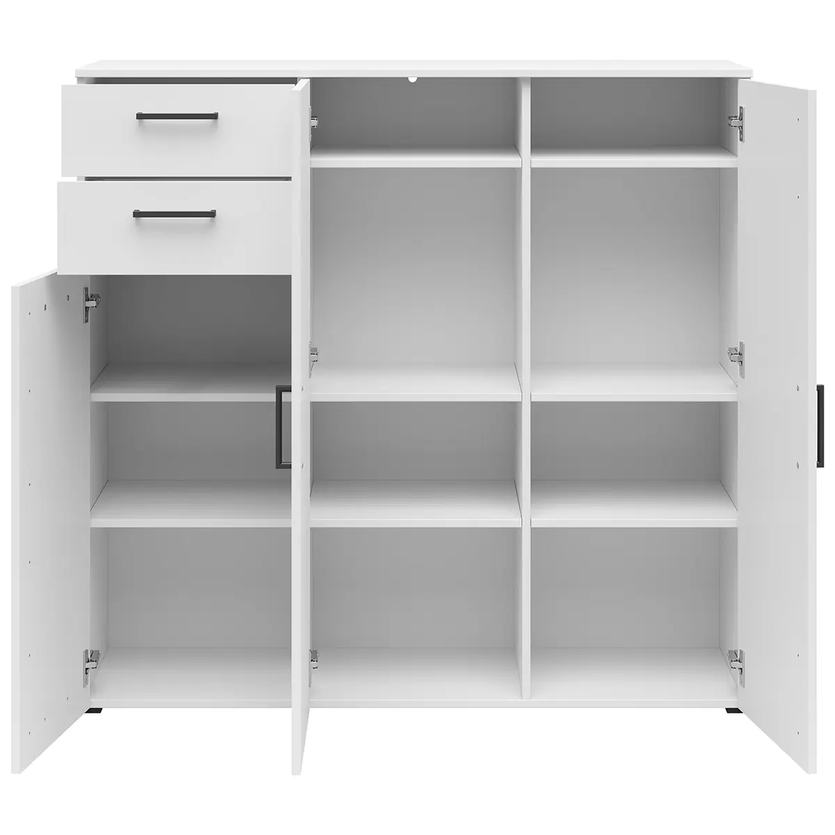 Kommode 3T2L Cabinet weiss