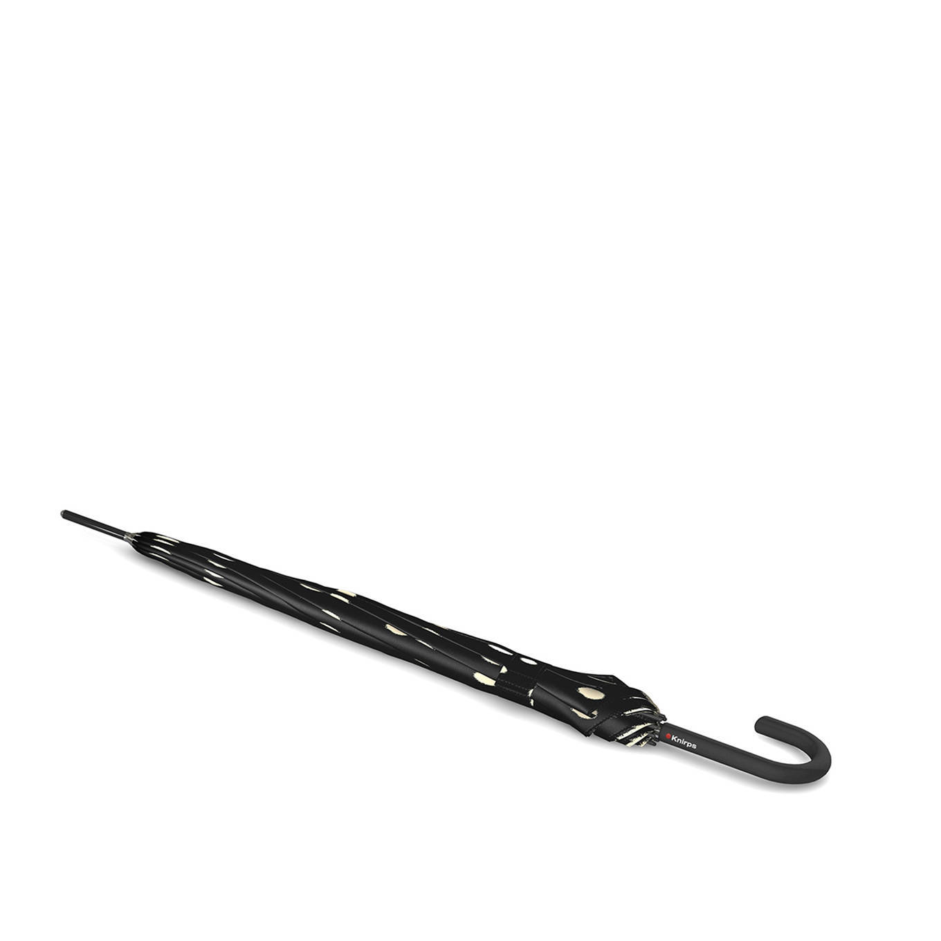 Knirps paraply T.760 Stick Automatic zwart/wit