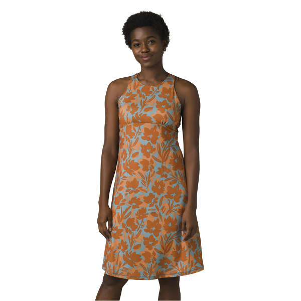 Robe PRANA JEWEL LAKE DRESS W FADED POPPY BLOOM