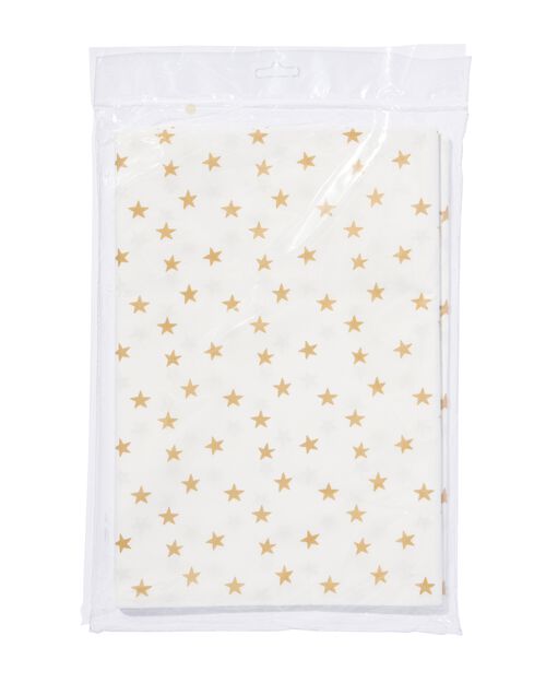 nappe en papier avec des étoiles 138x220