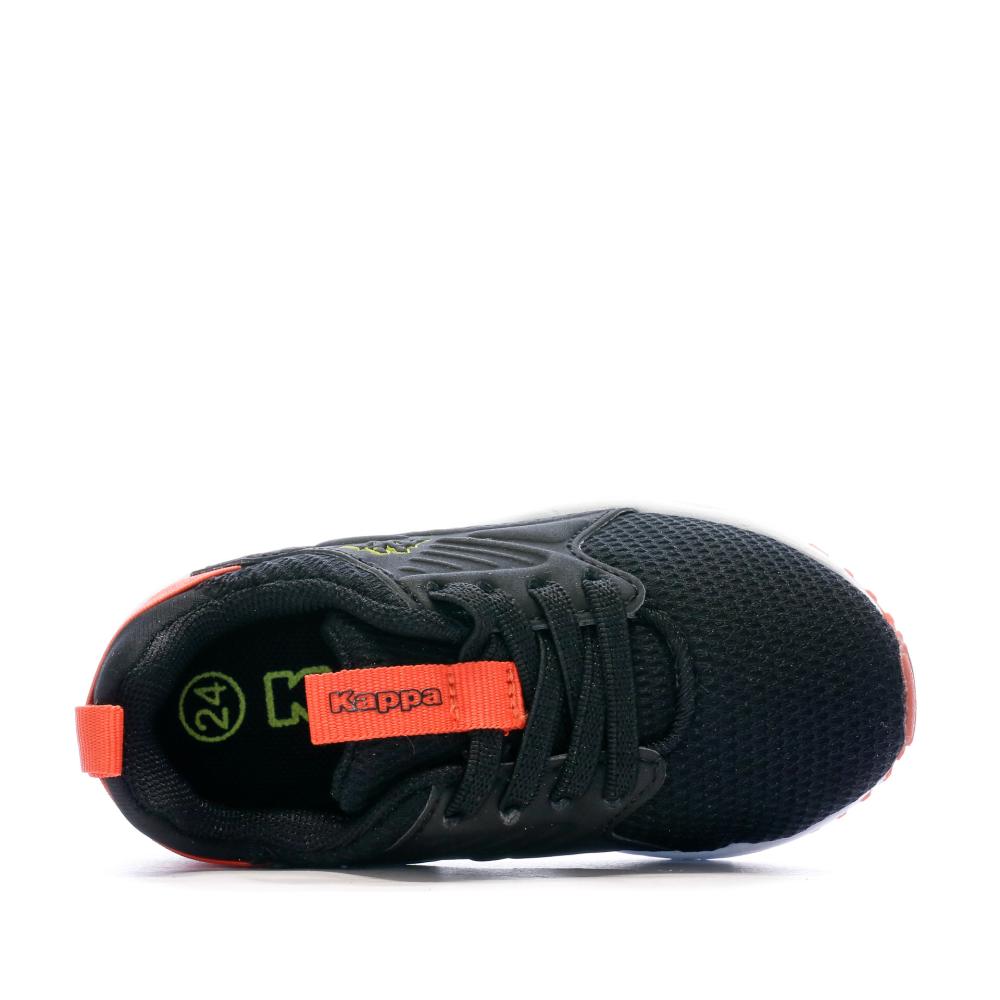 Kappa Baskets Noire/Orange Bébé Kappa San Puerto El Inf Bb