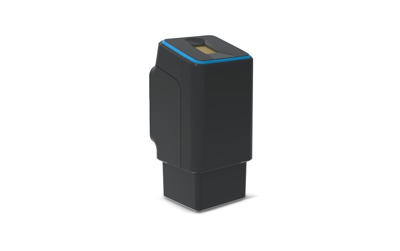 Fingerabdruckleser FS A WE mit Akku für eqiva Smart Lock<br>Fingerprint Reader mit Funk und Akku in Schwarz für Eqiva Türöffner