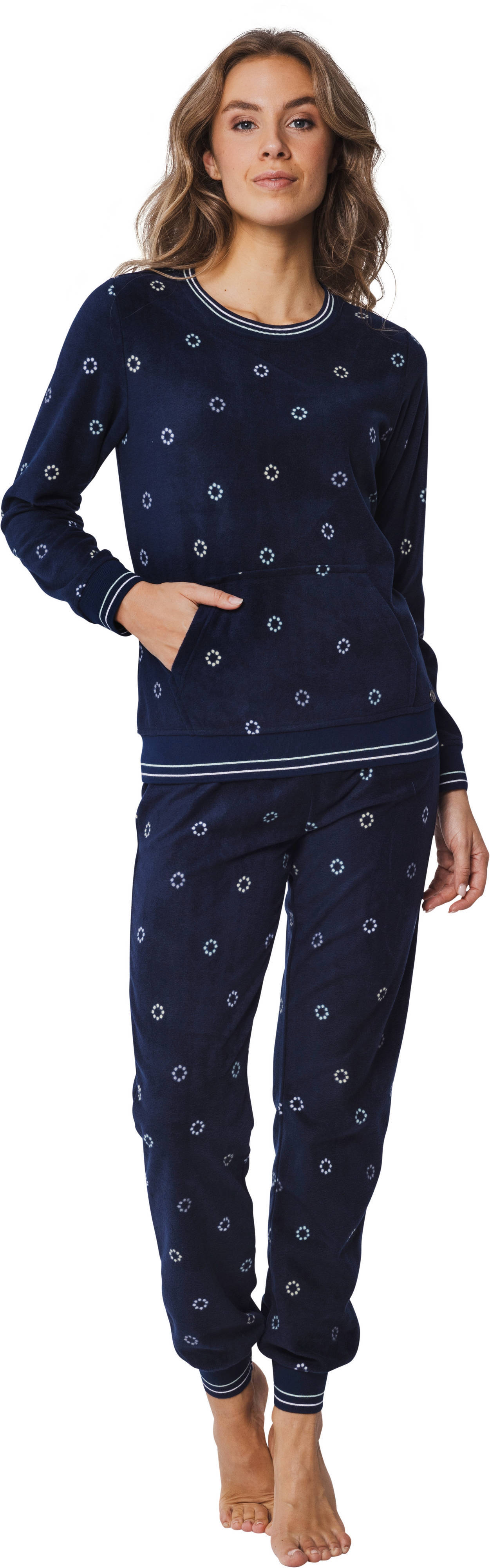 Rebelle pyjama donkerblauw