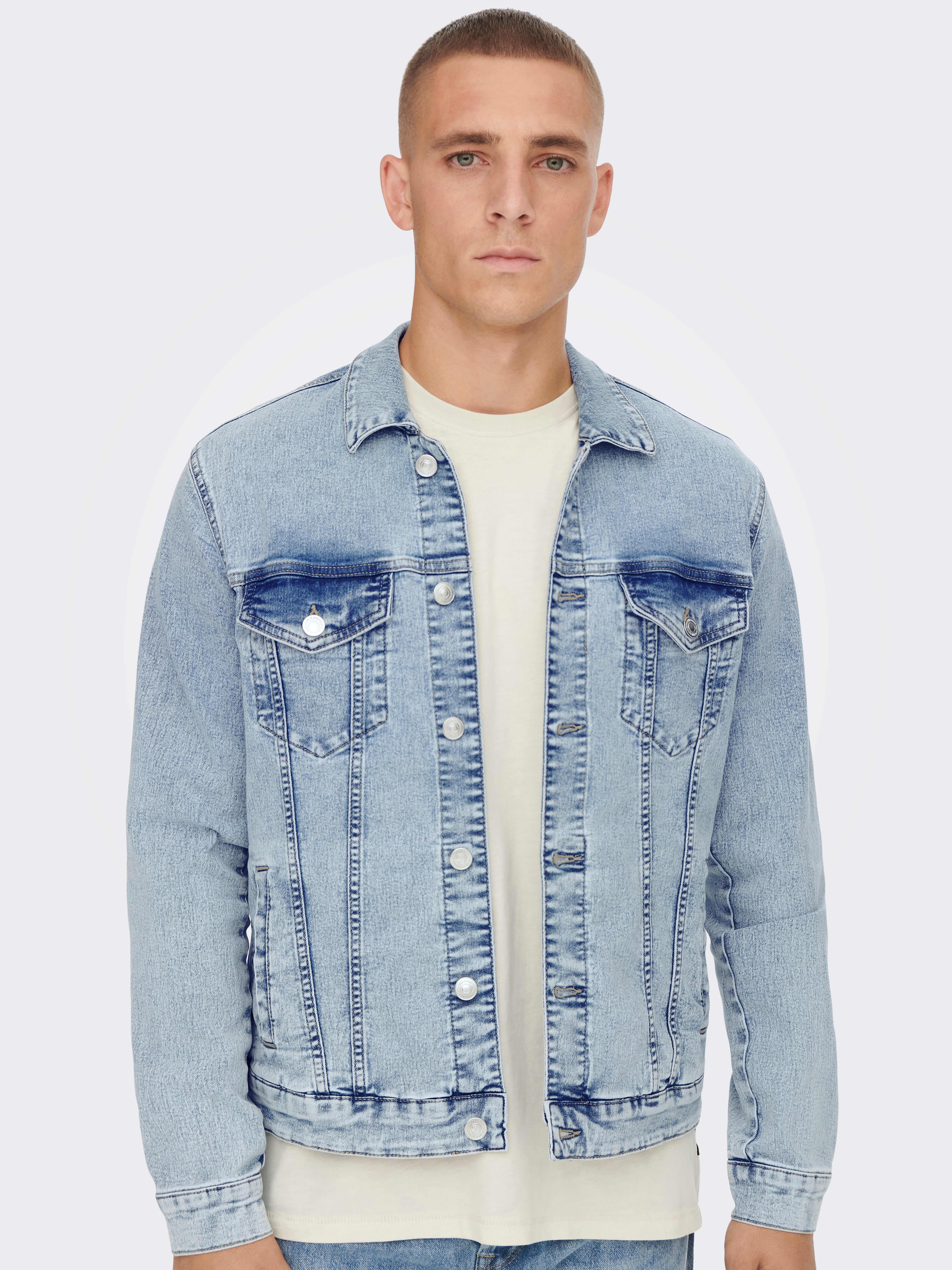 ONSCOIN Jacke Light Blue Denim