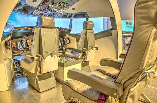 Flugsimulator B737 in Schweinfurt als Geschenk