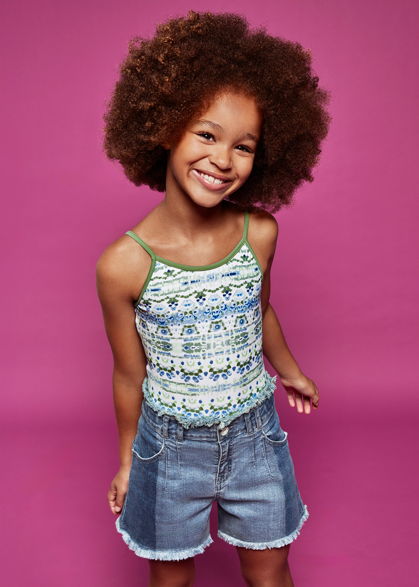 Shorts jeans básicos da Better Cotton Girl