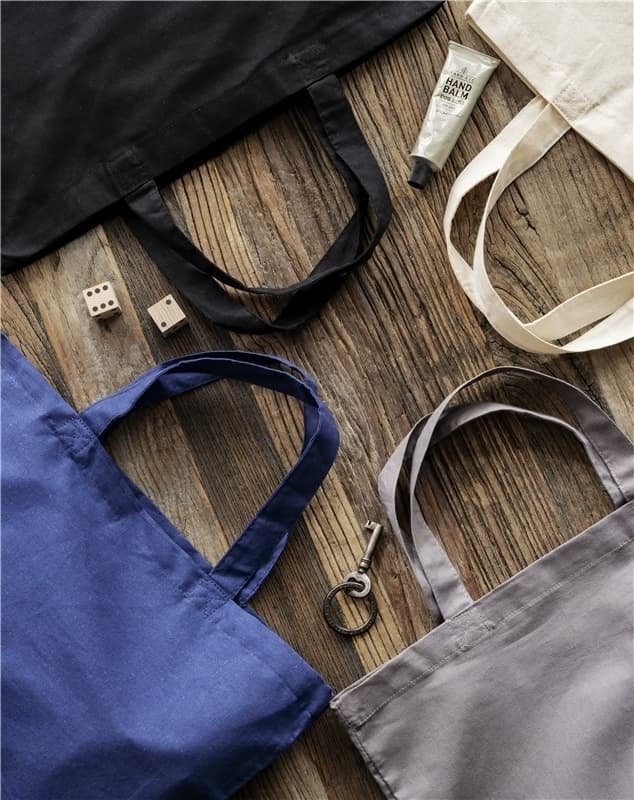 Nightingale Tote Bag 150g korte håndtag natur