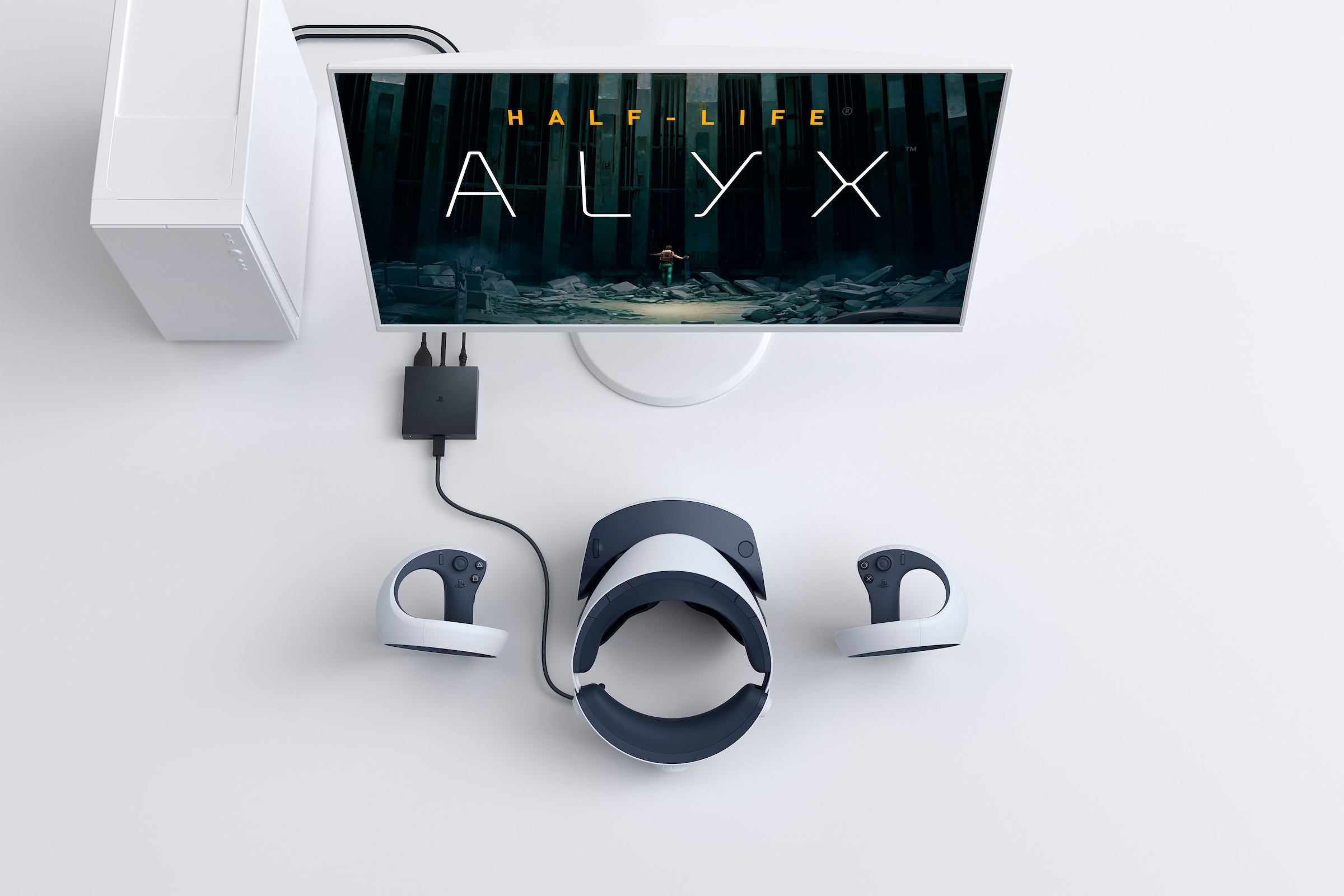 PlayStation 5 Adapter »PlayStation VR2 PC« USB Typ A zu DisplayPort | USB Typ A