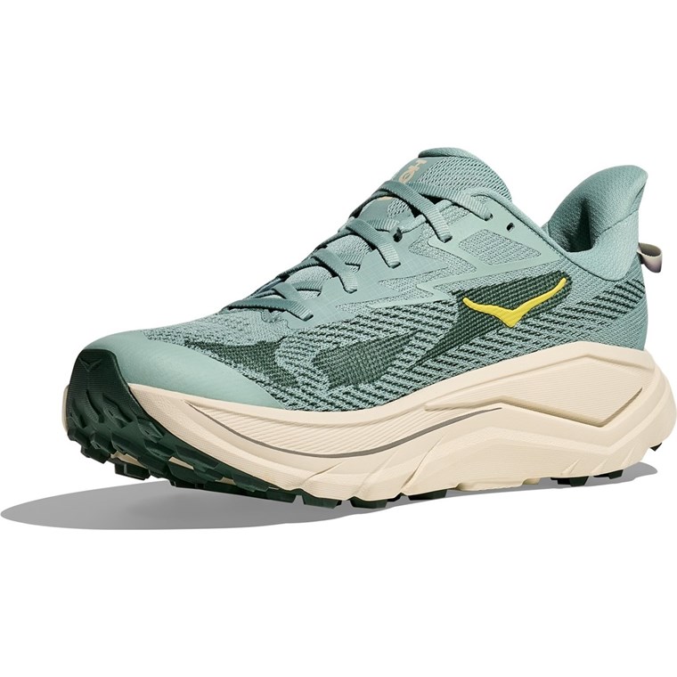Hoka M Challenger 8 Jade / Truffle Salt