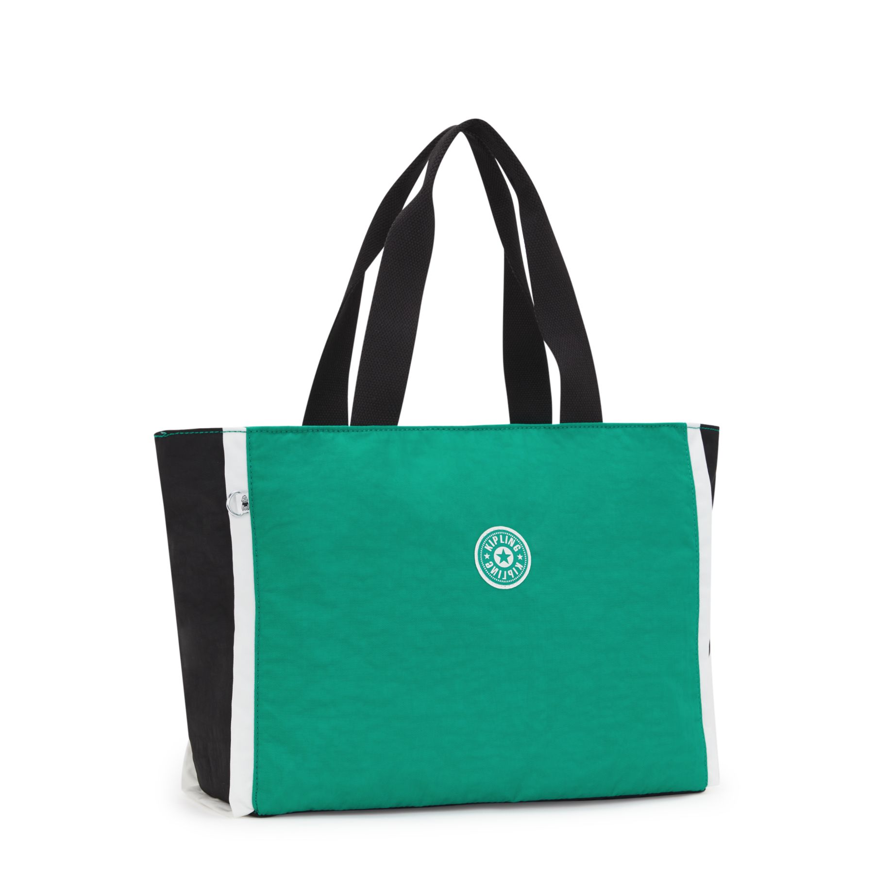 NALO Grand sac fourre-tout avec compartiment principal zippé - Deep Green Black Block