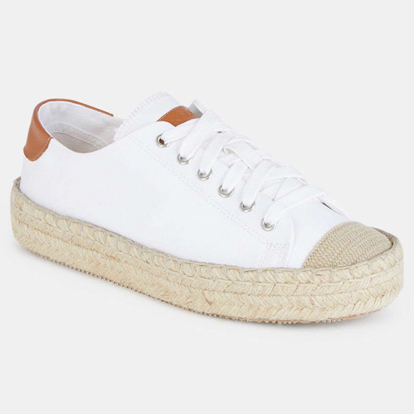 JW Anderson Espadrilles en Cuir Danny blanches