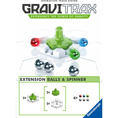 GraviTrax balls & spinner