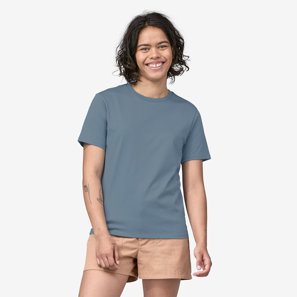 Leichtes T-Shirt aus regenerativer, biozertifizierter Baumwolle